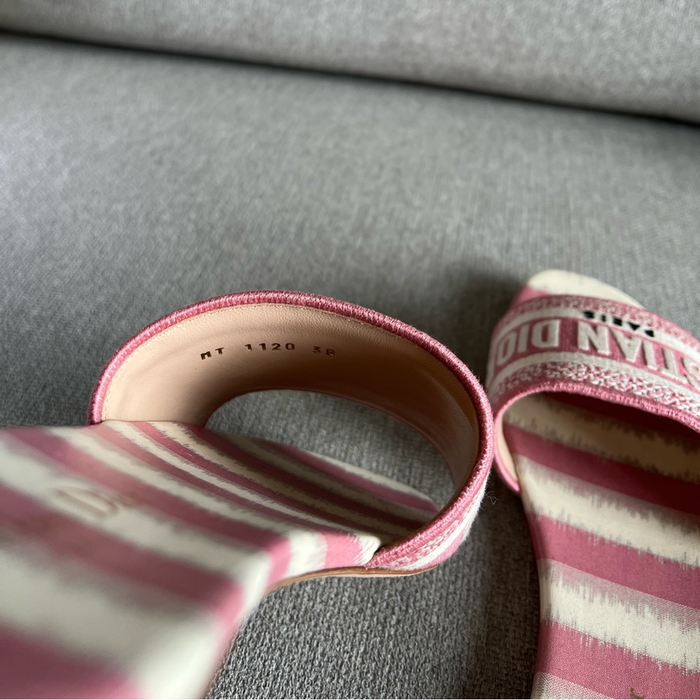 (SOLD) Dior Dway Slides (New w/o tags) - Picture 8 of 12